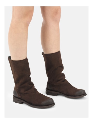 Felmini Wide Fit Stiefelette GREDO in Espresso