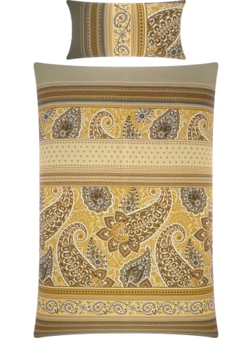 Erwin Müller Mako-Satin Bettwäsche in beige