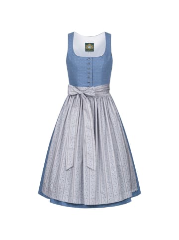 Hammerschmid Midi Dirndl in Blau