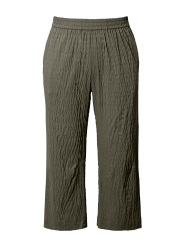 Ulla Popken Hose in olivgrau