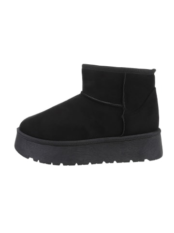 Ital-Design Stiefelette in Schwarz