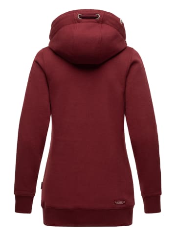 Navahoo Kapuzensweatshirt Zauberelfe in Bordeaux