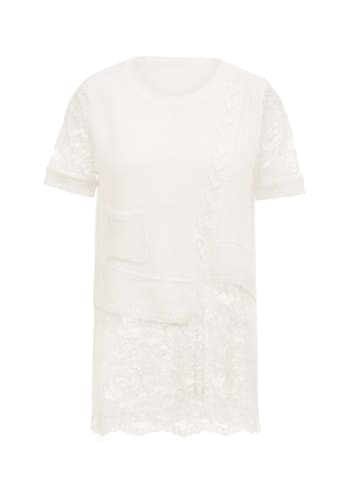 faina Women Sweater in Wollweiss