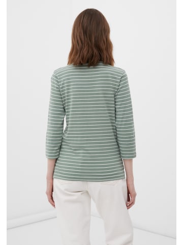 Finn Flare Langarmshirt Streifen in green