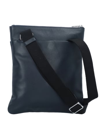 DuDu Panay Umhängetasche Leder 24 cm in navy