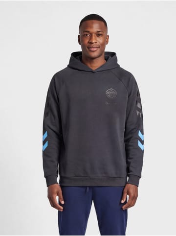 Hummel Reißverschluss Kapuzenpullover Hmloversized Erwachsene in EBONY