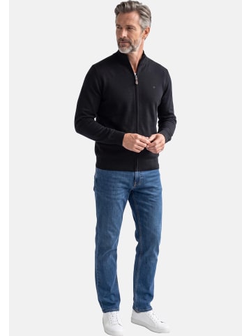 Redmond Strickjacke Basic in Schwarz