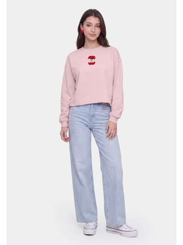 myMo Women Sweatshirt in Light Rose