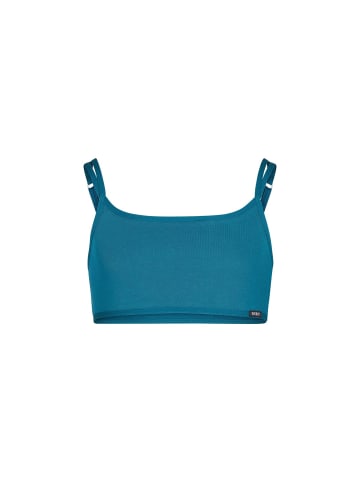 Skiny Bustier 2er Pack in Petrol/Rot