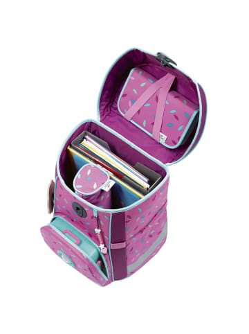 DerDieDas ErgoFlex Easy - Schulranzen Set 5tlg. 950 g (Purple Unicorn) in Sweet Sprinkles