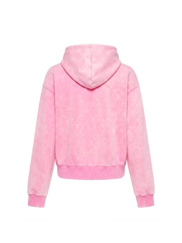 IZIA Women Hoodie in Rose