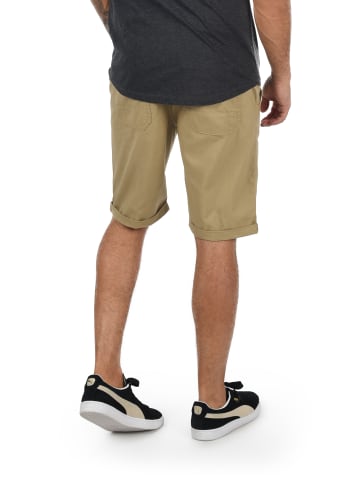 BLEND Chinoshorts BHClaude 20703794ME kurze Hose mit farblich abgesetztem, elastischen Hüftbund in Braun