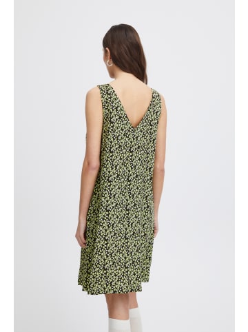ICHI Kleid IHAYA Regular fit in Sprucestone Flower Aop