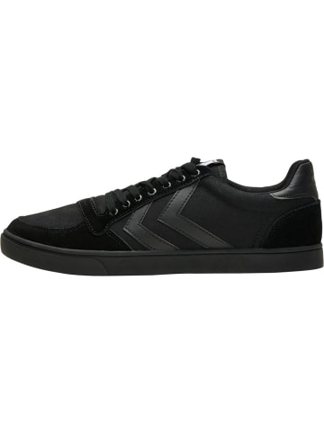 Hummel Sneaker "Slimmer Stadil Tonal Low" in Schwarz