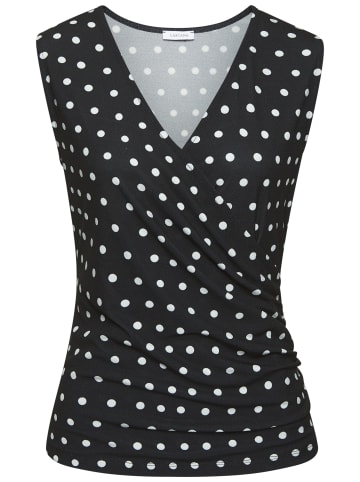 LASCANA Tanktop in schwarz-weiß-bedruckt