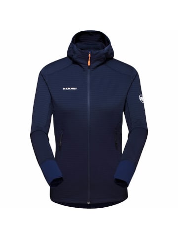 Mammut Fleecejacke Taiss Light mit Kapuze in Marine