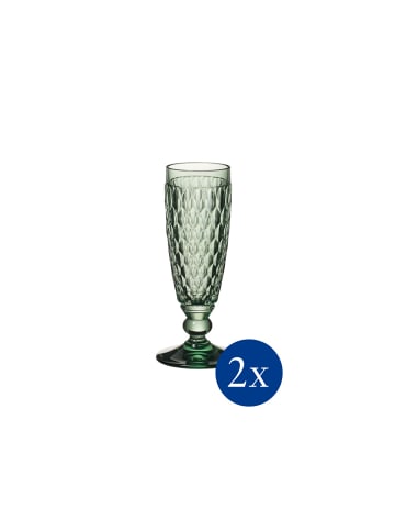 Villeroy & Boch Cheers in green Set, 2-teilig Boston coloured in grün