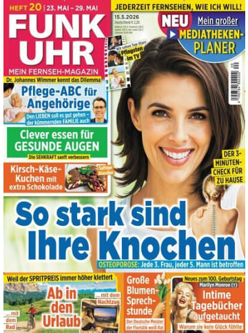 Hubert Burda Media 52 x FUNK UHR Zeitschrift (Gutschein für Jahres Abo)