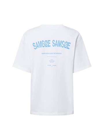 SAMSOE & SAMSOE T-Shirt Saswirl in weiß