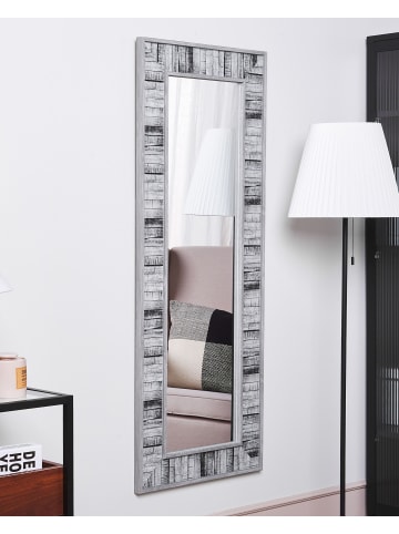 Beliani Wandspiegel ROSNOEN in Grau/Weiß - (W) 50 x (H) 130 x (L) 3 cm