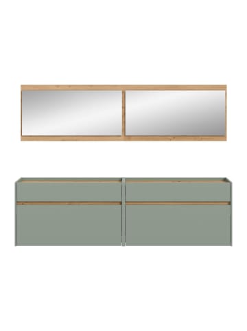 ebuy24 Garderobenmöbel Drive (4-teilig) Staubgrün 192 x 32 cm