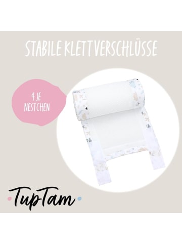 TupTam 2er- Set Bettumrandung in beige Modell 1