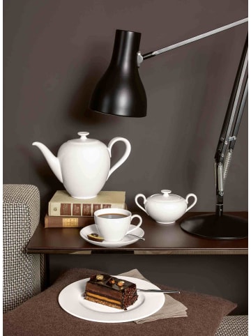 Villeroy & Boch 2er Set Kaffeetasse mit Untertasse Anmut 280 ml in weiß