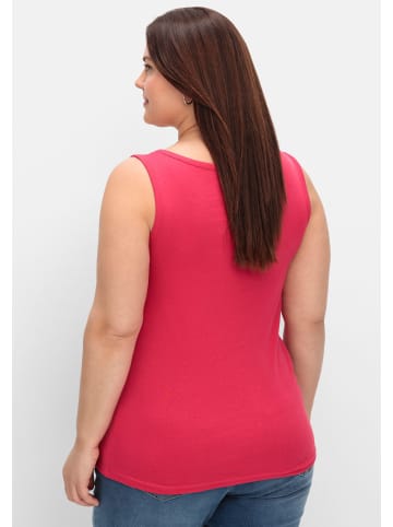 sheego Tanktop in magenta