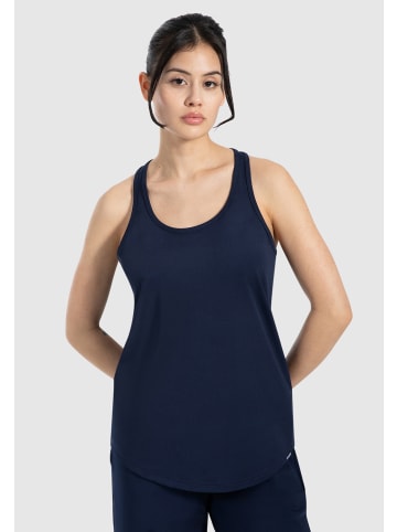 SMILODOX Tank Top Meggy in Marineblau