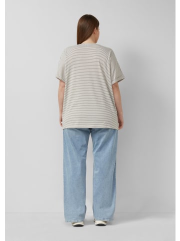 QS T-Shirt in 96G0_braun