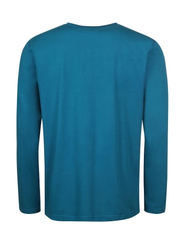 elkline Longsleeve Lange Dabei in blue coral