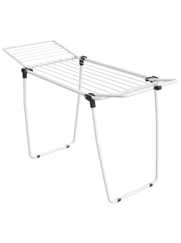 SONGMICS Wäscheständer Bunji in Weiß - (B)53 x (H)93 x (T)158 cm