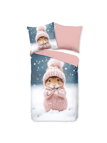 Traumschlaf Bettwäsche Hamster in pink