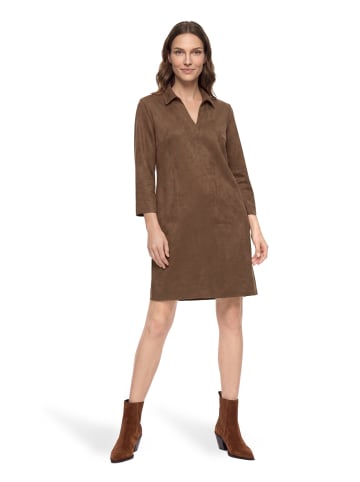 Betty Barclay Hemdblusenkleid mit Knopfleiste in Dark Coffee