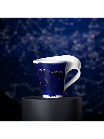 Villeroy & Boch Tasse Wassermann NewWave Stars 300 ml in weiß-blau