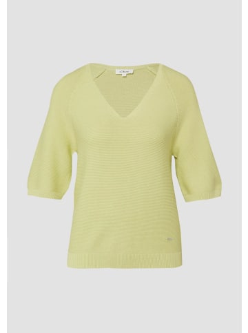 s.Oliver Strickpullover in 7235_salbeigrün