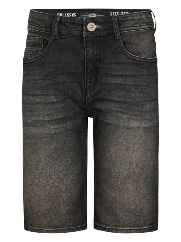 Petrol Industries Bullseye Regular Fit Jeansshorts SanFelipe in Schwarz