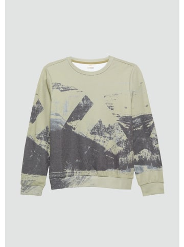 s.Oliver Sweatshirt langarm in Olive