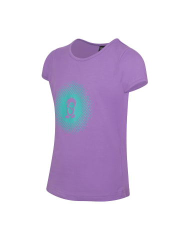 Trollkids Funktionsshirt Logo in violet sorbet/graphite