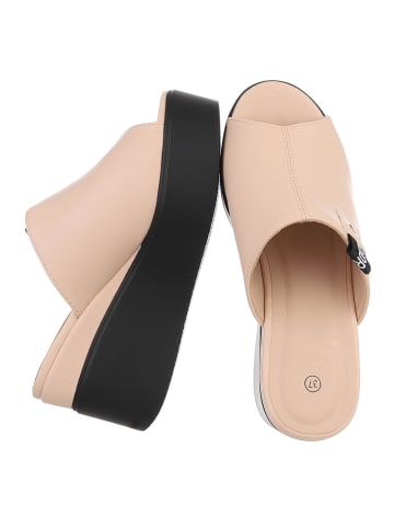 Ital-Design Sandale & Sandalette in Beige