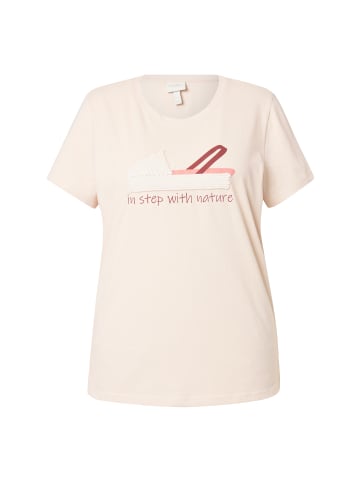 Ulla Popken Shirt in perlweiß