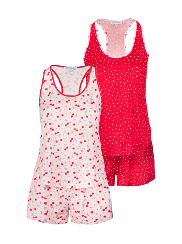 P.J. Salvage Pyjama Mix and Match Sleep Sets in Fuchsia