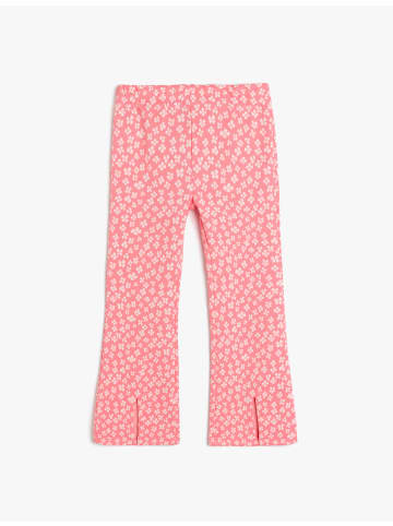 KOTON Hose in Rosa Gemustert