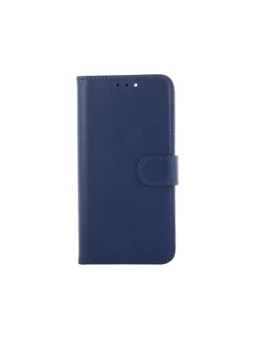 COFI 1453 Smart Classic Magnet Hülle Standfunktion kompatibel mit iPhone 16 Pro Max Navyblau in Navyblau