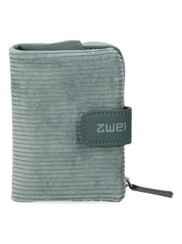 Zwei Mademoiselle Geldbörse 10 cm cord sage