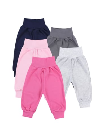 TupTam Baby Pumphose 5er Pack in hellrosa