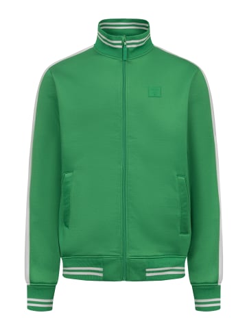 Derbe Sweatjacke Trainer DRB in Amagreen