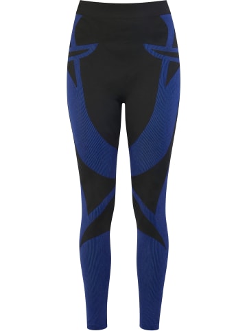 normani Unisex Thermo-Unterhose lang in Schwarz/Blau