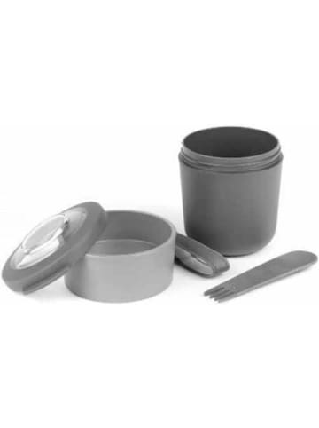 COFI 1453 Set mit Snack-Schüsseln, 150 und 450 ml mit Spork – Grau in Grau