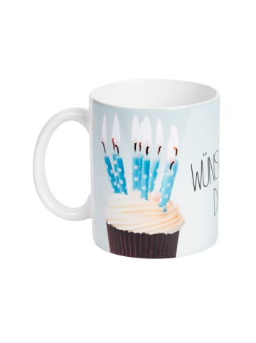 Snoopy The Peanuts Tasse Snoopy - Wünsch dir was  320 ml in blau